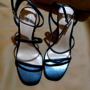 Mix No. 6 Black High Heel Sandals